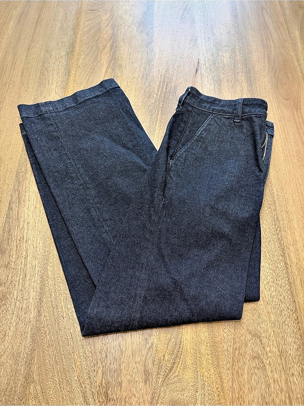 J.Crew High-Rise Trouser Jean Black Waist 27